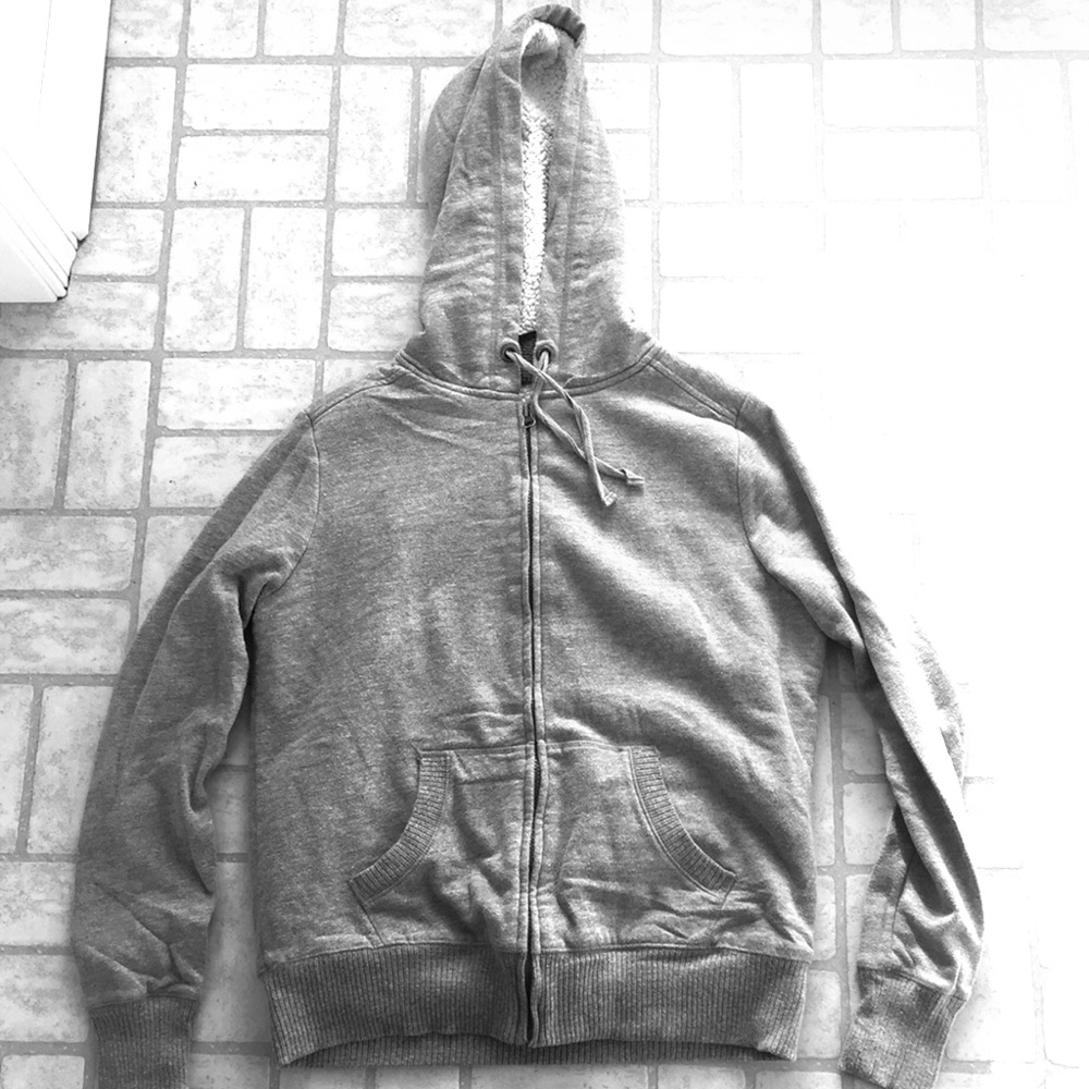 Sherpa lined zip up!
